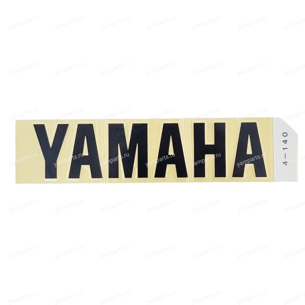 Наклейка, YAMAHA 