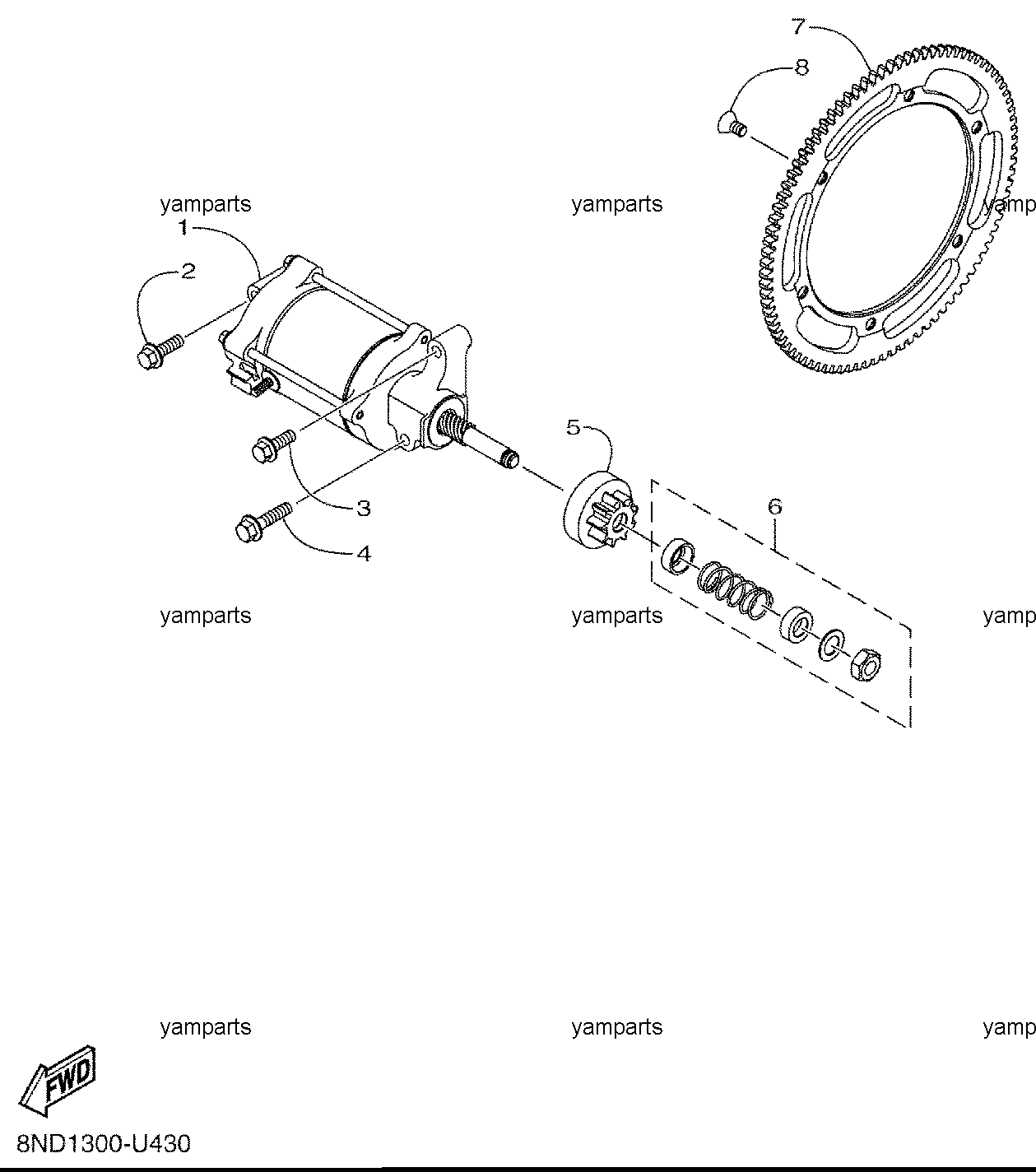 Стартер электрический