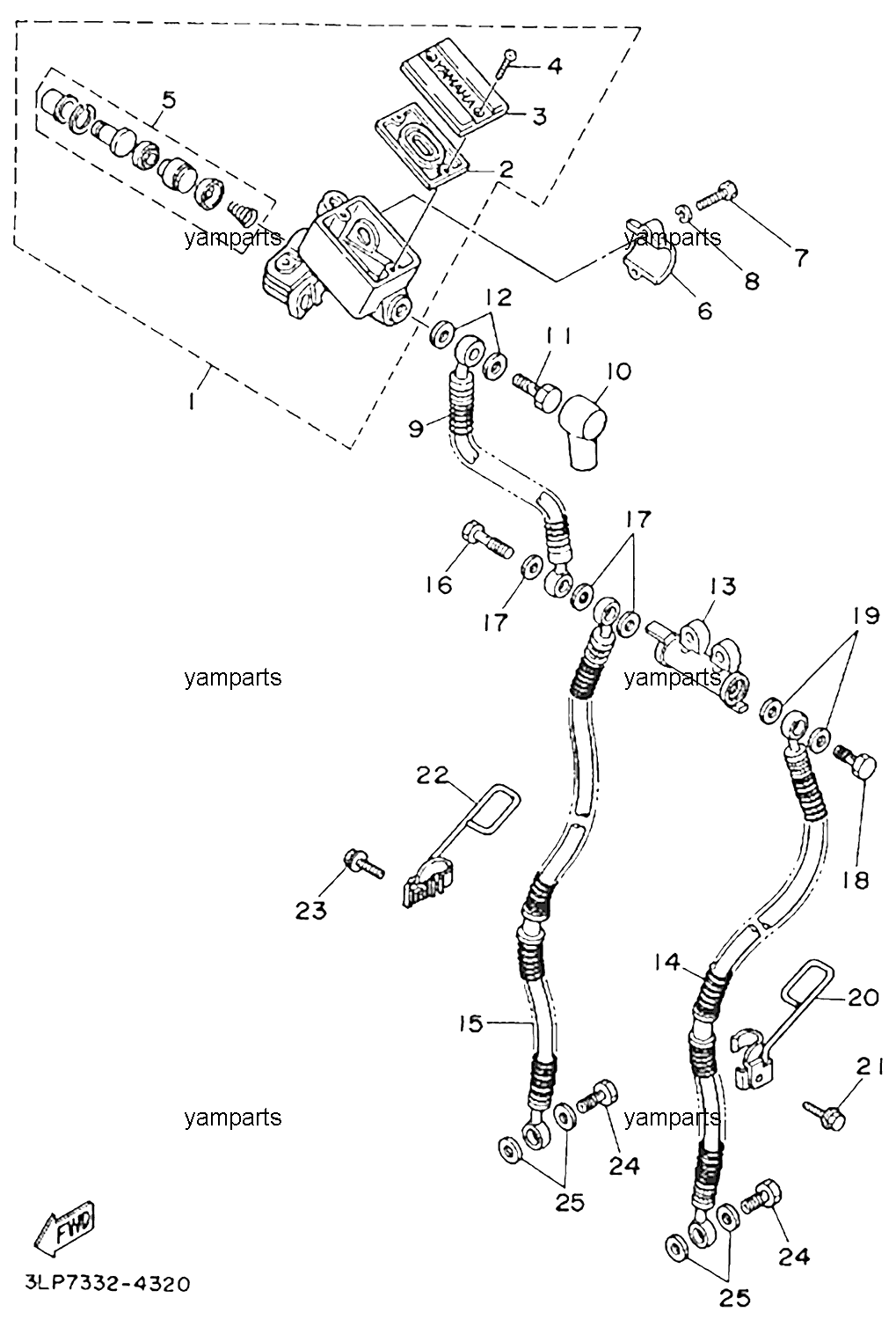 Цилиндр тормозной главный