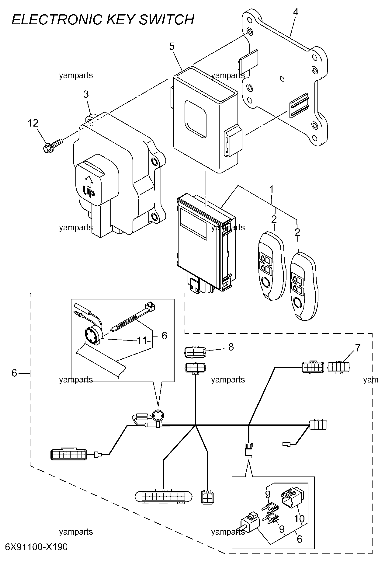 SWITCH & PANEL 6 (EKS,KEY/REC)